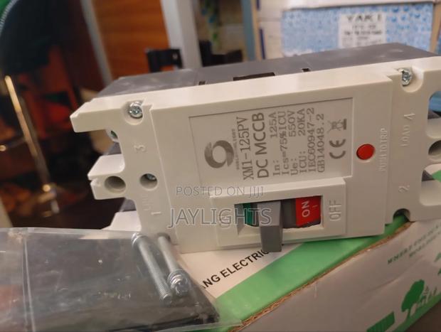 DC McCb DC 2P Breaker for Solar Panels 125A 550V - main view