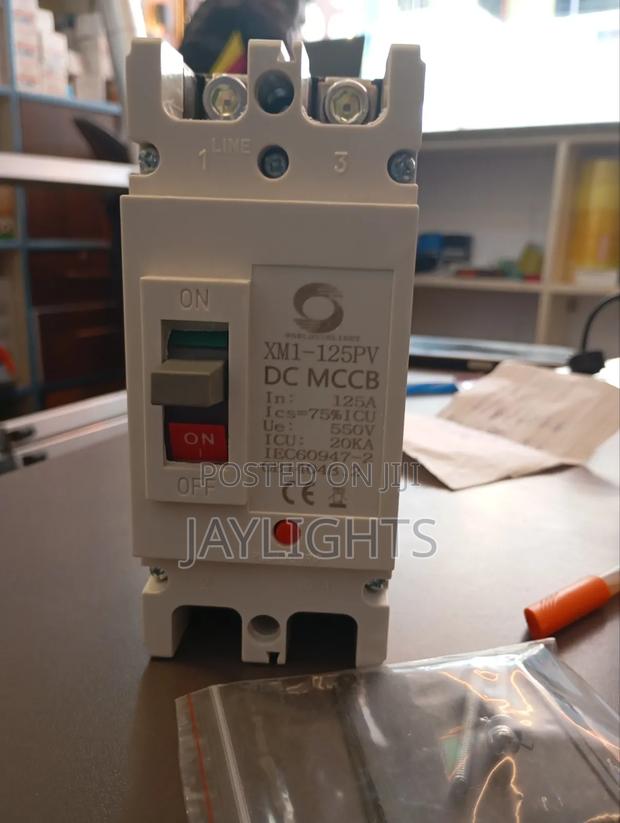 Solar Electric Circuit Breaker DC Molded Case McCb 125A 2P - thumbnail 3