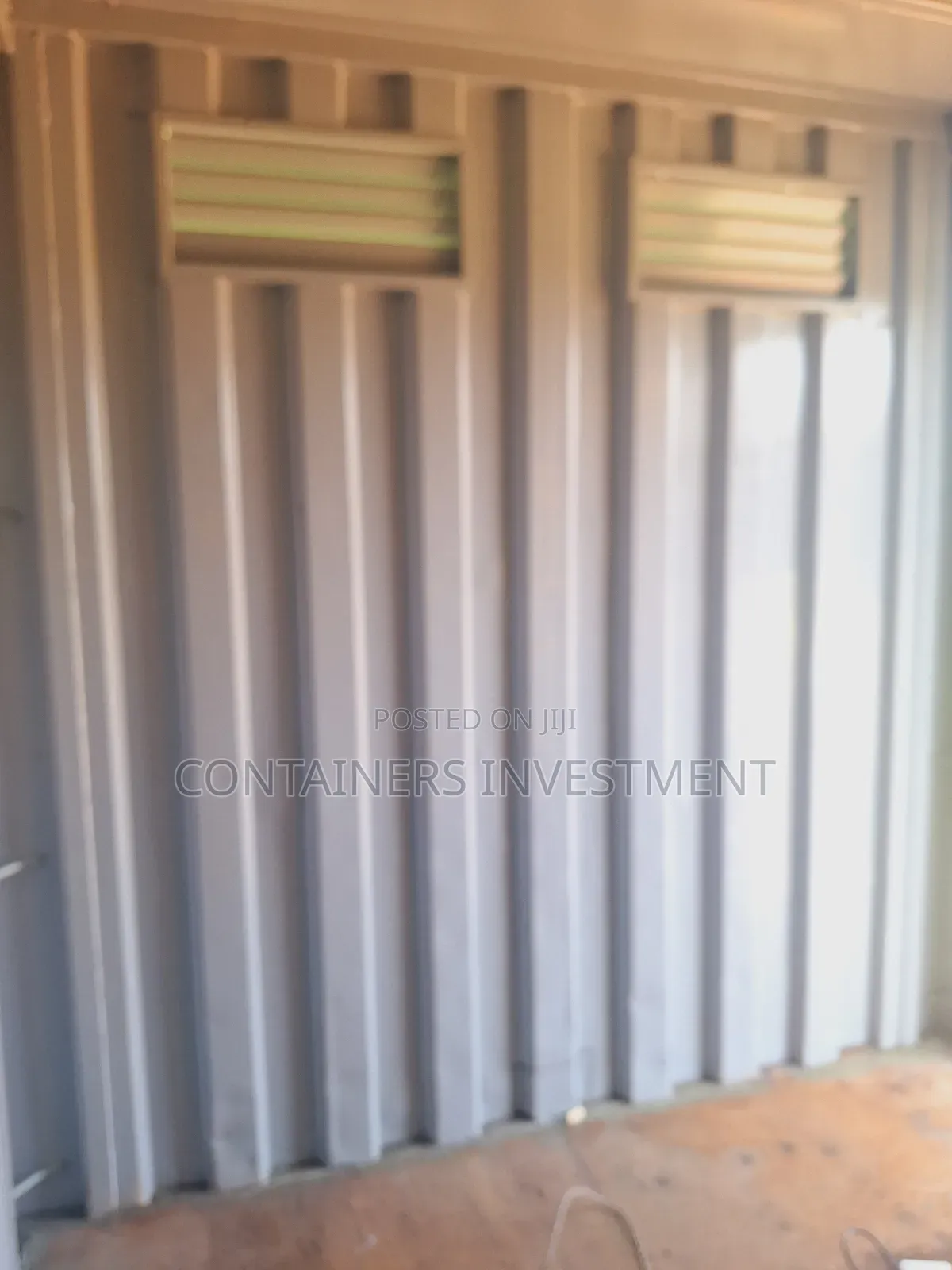 20ft Shipping Container Farm Produts Storage Unit.