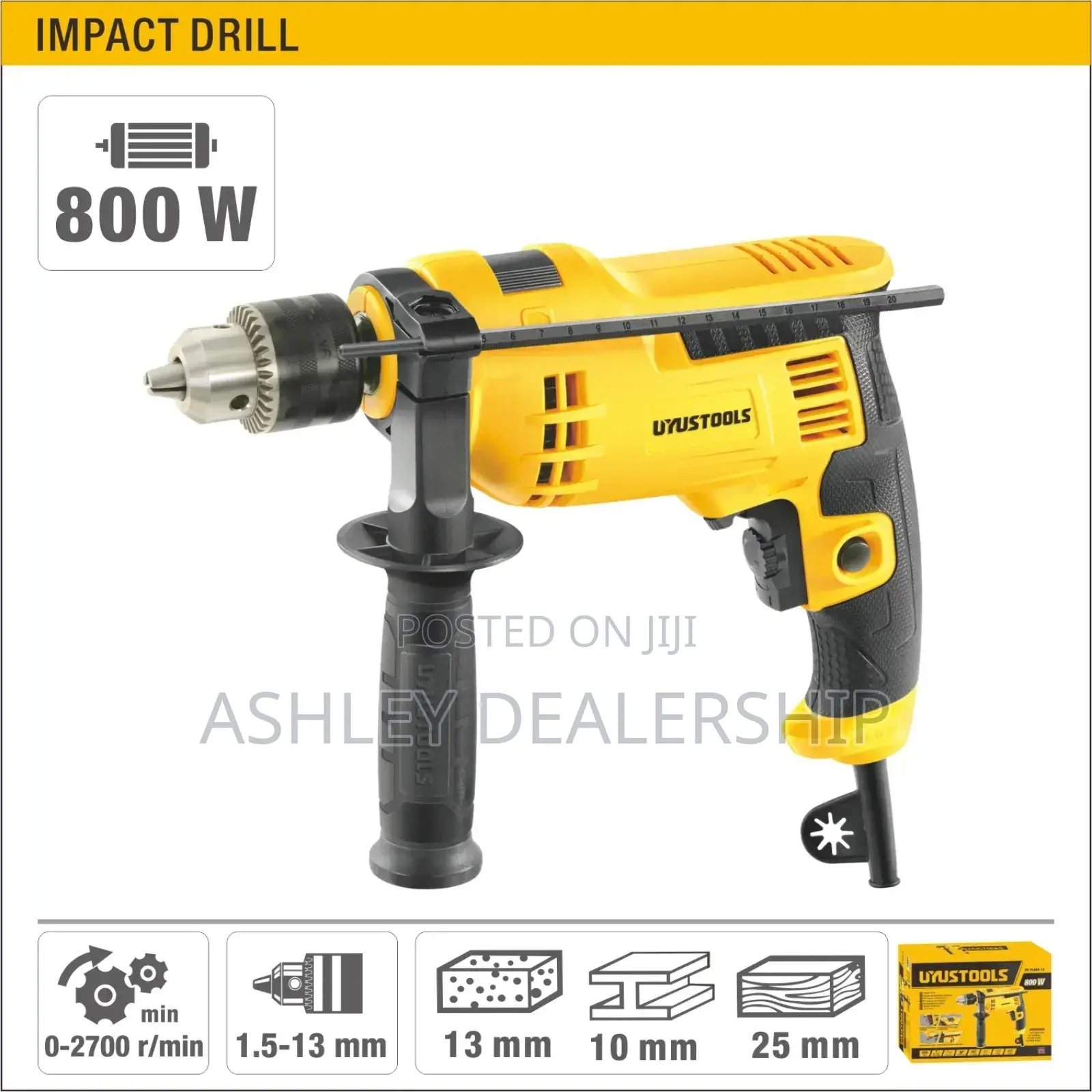 Impact Drill 13mm 800w