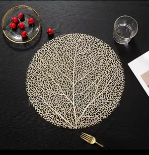 6pcs Silver and Gold Tablet Mats