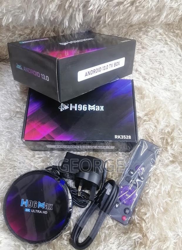 /Android TV Box, H96 Max Android Box 13.0 4gb RAM 32gb Rom