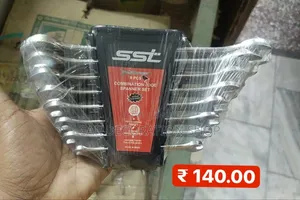 8pcs Chrome Vanadium Combined Spanner Set