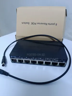 Reverse Poe 8 Port Switch