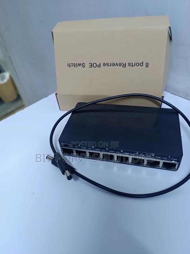 Reverse POE Switch 8port/ Data And Power 8port Poe Switch - main view