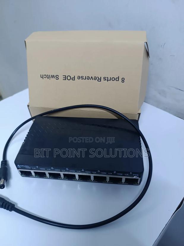 Reverse POE Switch 8port/ Data And Power 8port Poe Switch - thumbnail 3