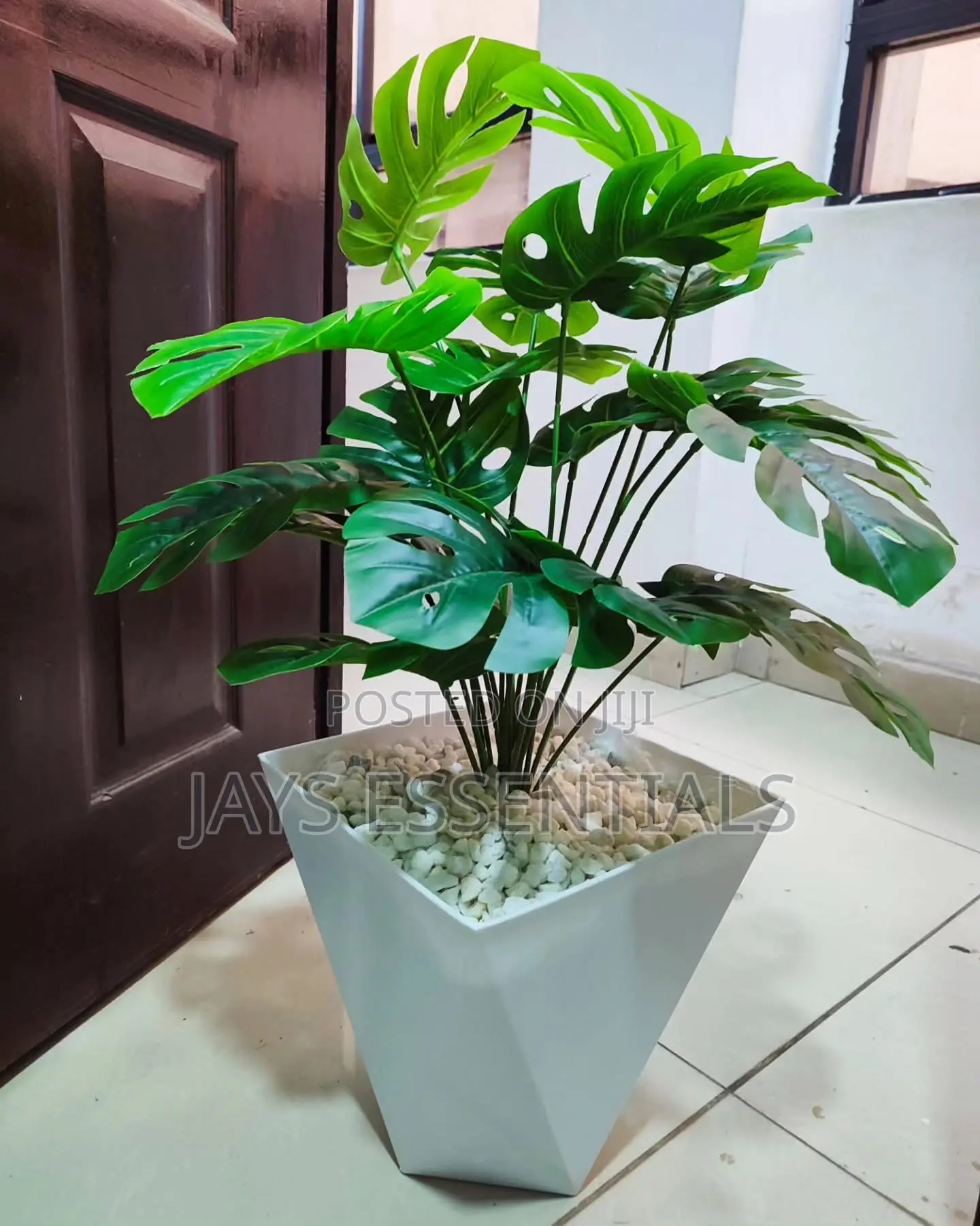 Artificial Monstera Potted Plant