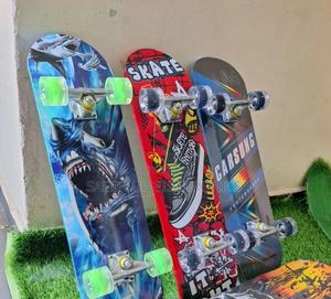 Skateboard With Rubber Wheels - thumbnail 2