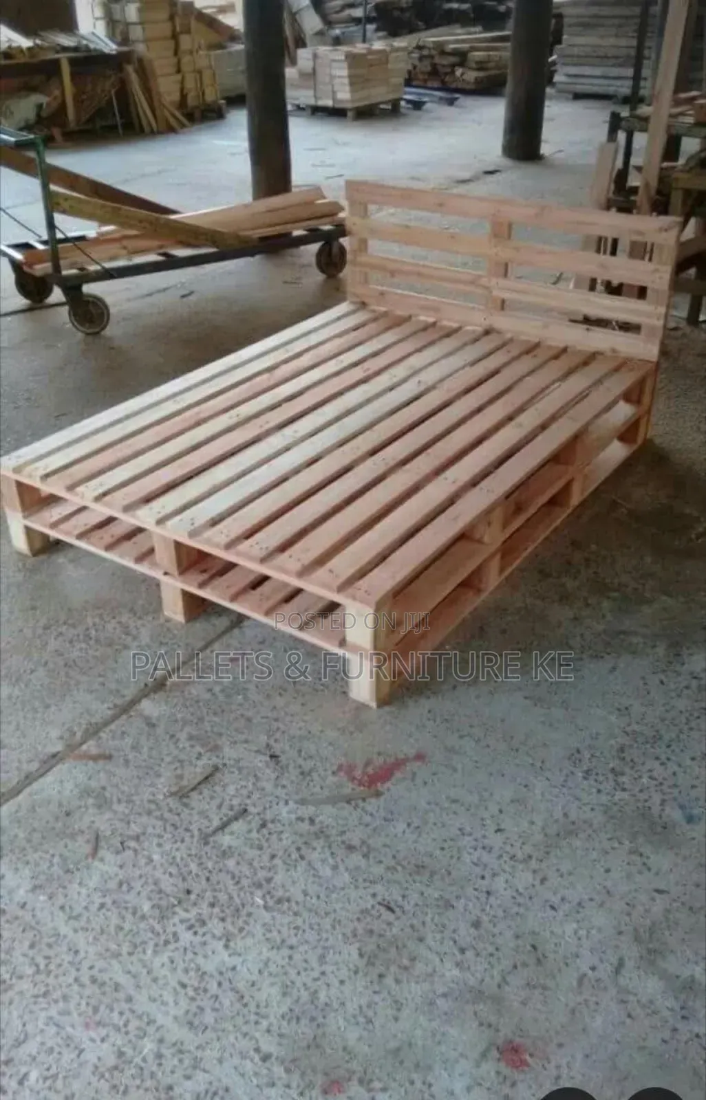Wooden Platform Bed