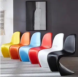 Home Chairs; Eames S-Shaped Plastic Home Seats