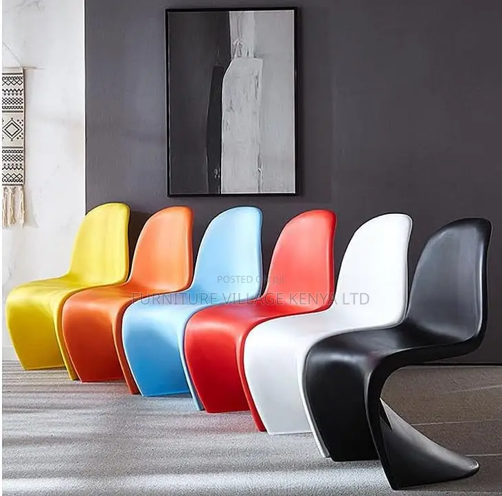 Home Chairs; Eames S-Shaped Plastic Home Seats