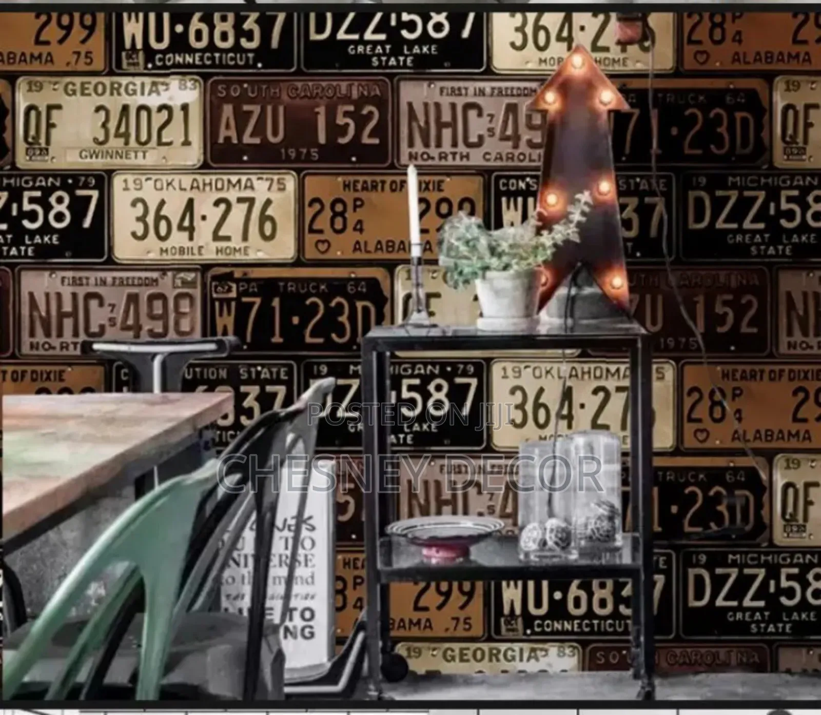 License Plates Wallpaper