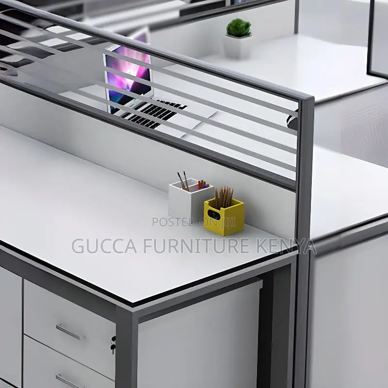 Workstation: Six Way Modular Rectangular Office Workstation