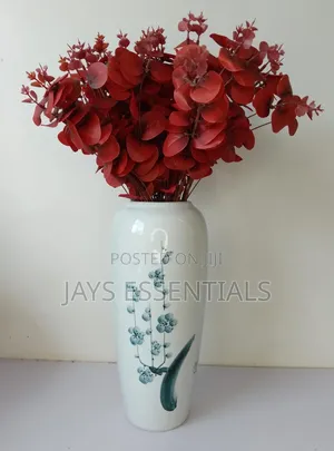 Tall Ceramic Flower Vase