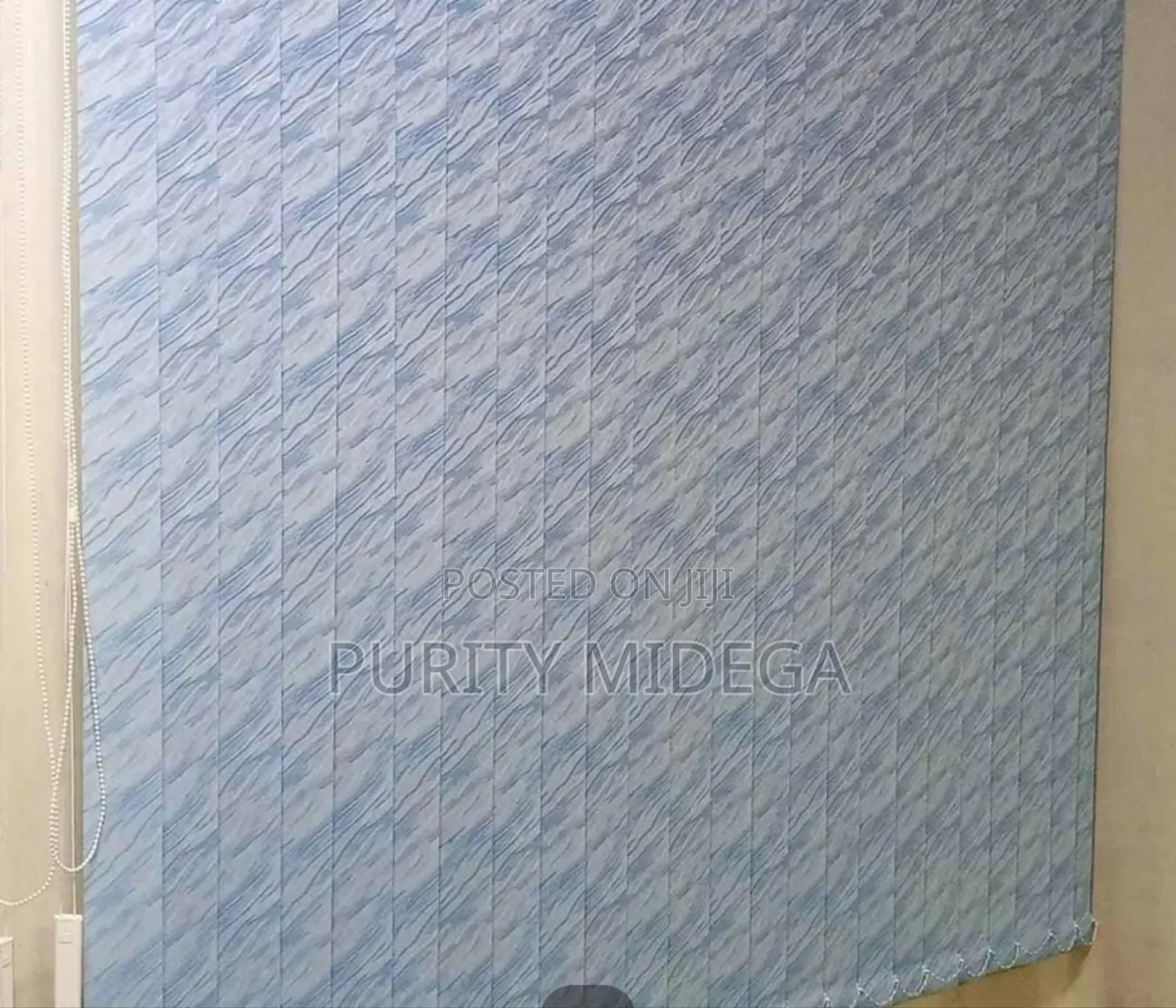 Orange,White Vertical Blinds Fabrics