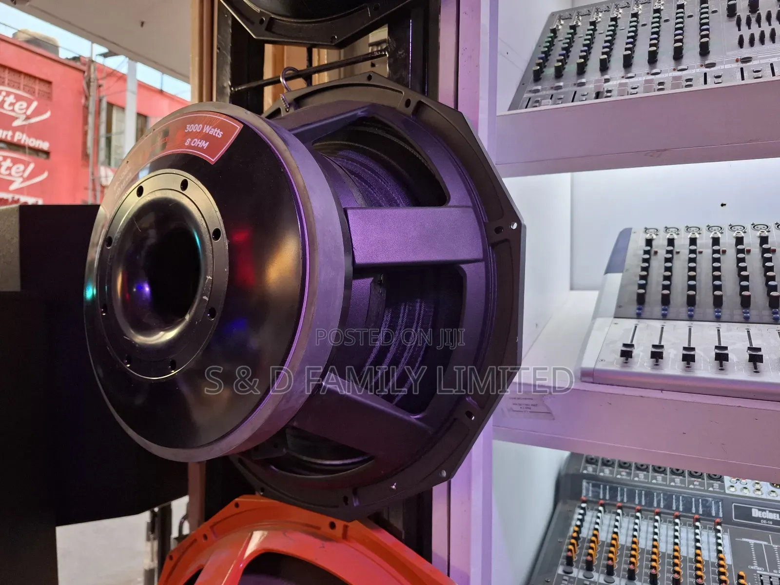 Black Spider Pd 1895 Bass Speaker