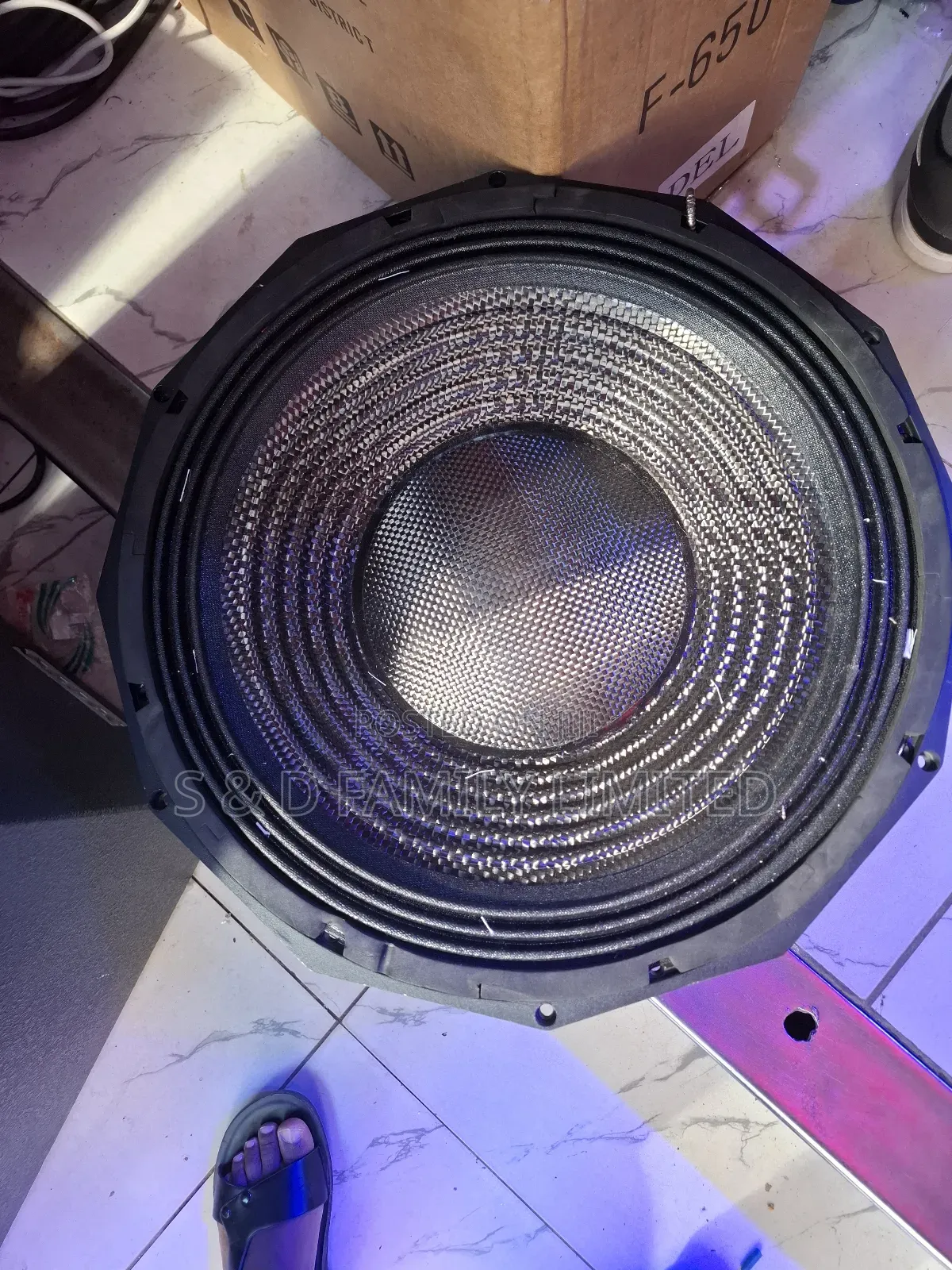 Black Spider Pd 1895 Bass Speaker