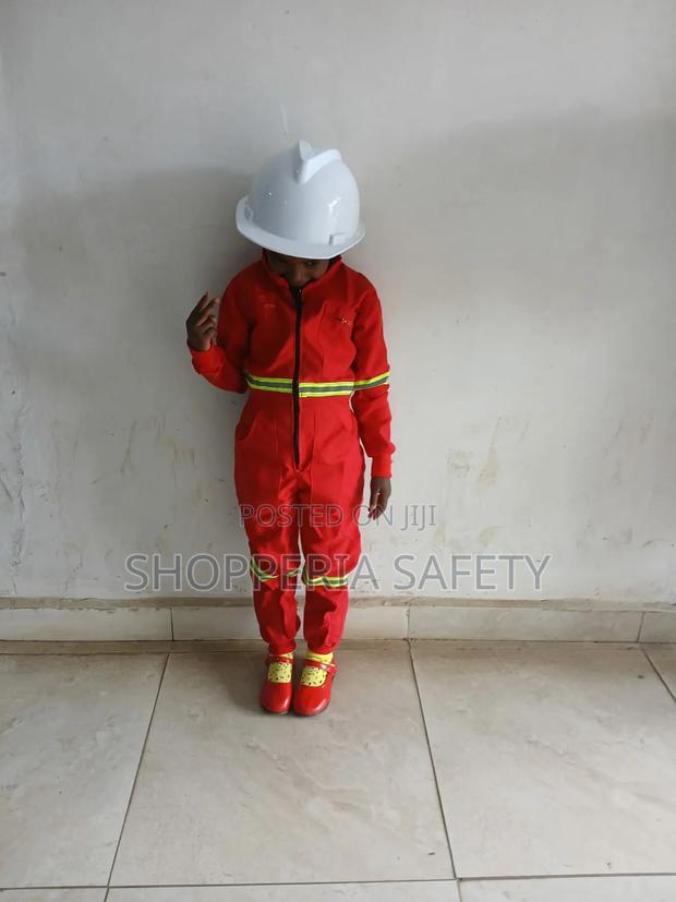 Kids Overall Reflective Red- Cbc Overall - thumbnail 2