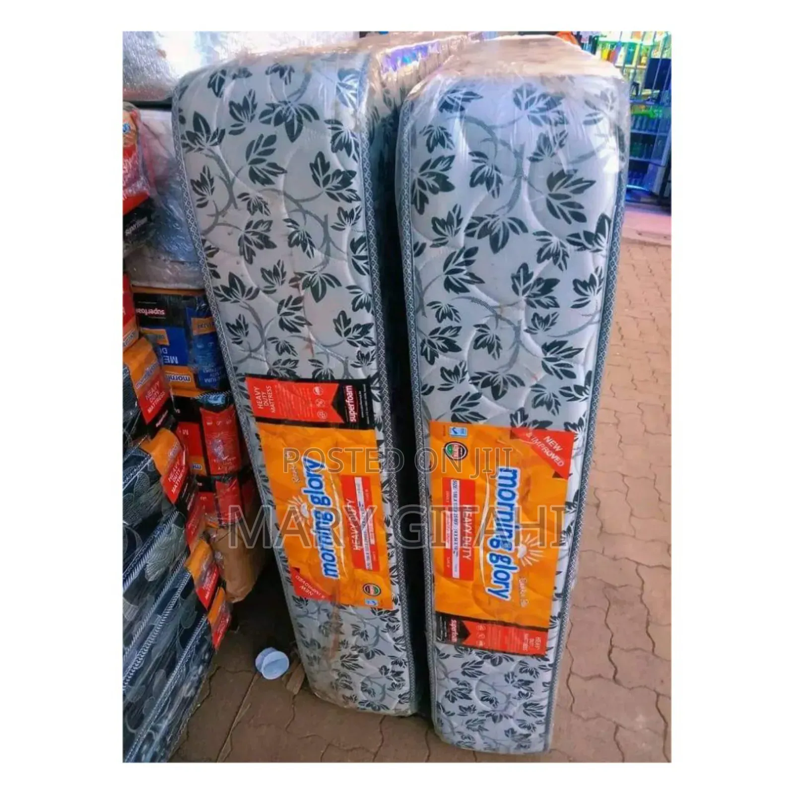 High Quality 4by6 12 Inches Medium Density Quilted Mattress