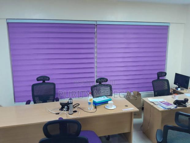 Beutiful Purple Sheer Rollers - main view