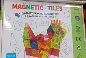 78pc Kids Magnetic Tiles
