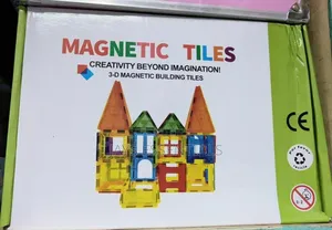 100pc Magnetic Tiles