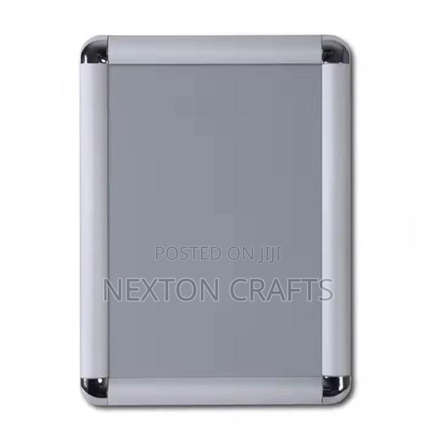 Luxury Round Corner Poster Snap Frame A4 - main view