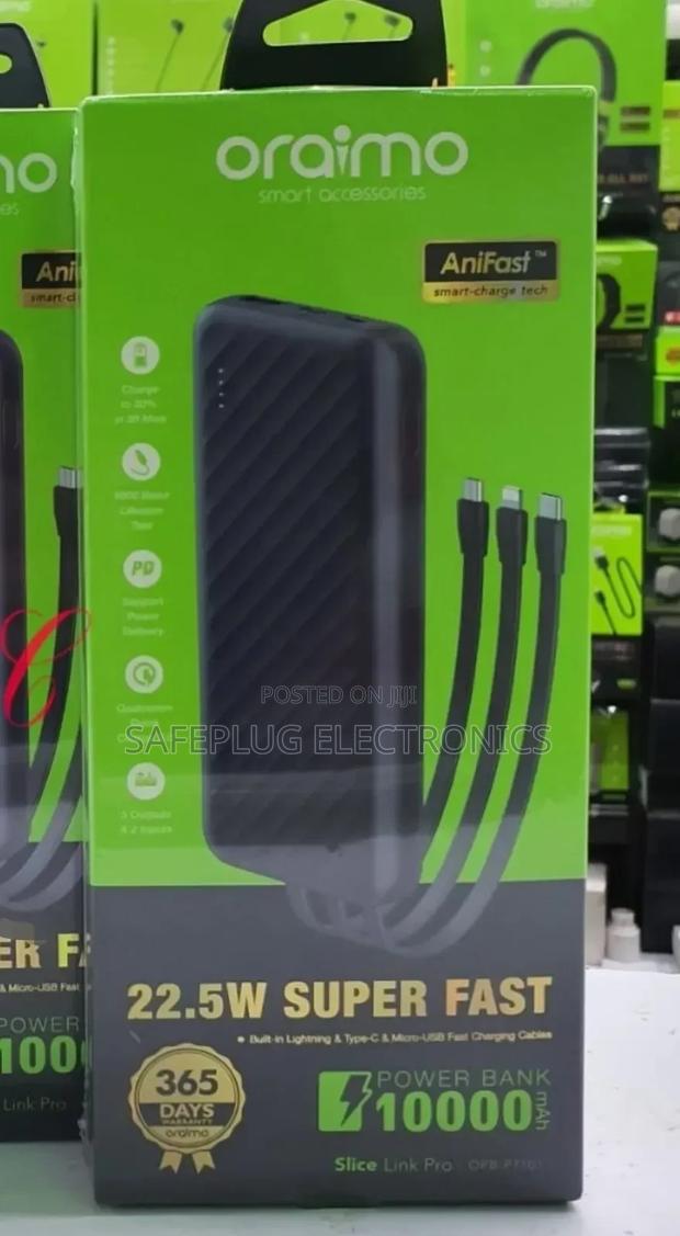 Oraimo Slice Link Pro OPB-P7101 *22.5W* 10,000mah Power Bank - main view