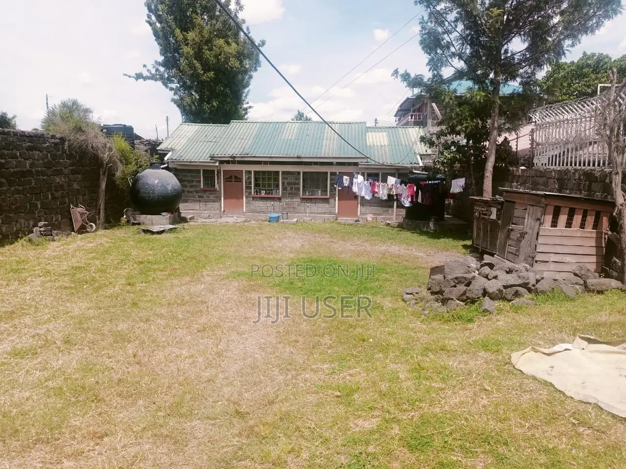 1/8 Plot With 2 Sq Houses for Sale in Nakuru, Mwariki B