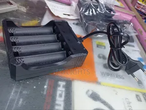 Battery 1.2V Fast Charger 4-Slot Universal Black Charger