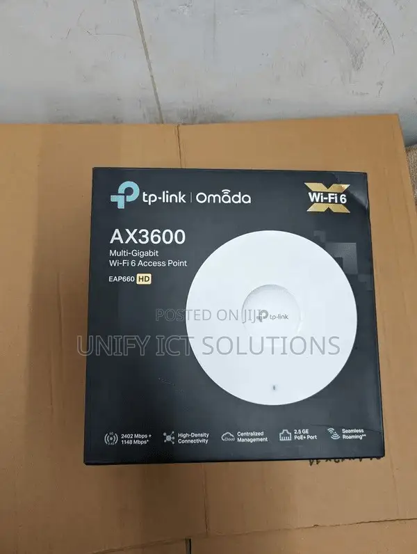 Tp-Link Eap660 Hd Ax3600 Ceiling Mount Wi-Fi 6 Access Point