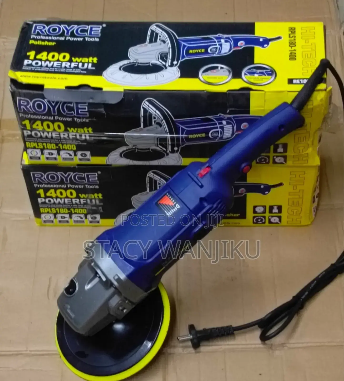 Royce Buffing Machine/ Electric Angle Polisher