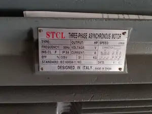 75hp High Speed Motor