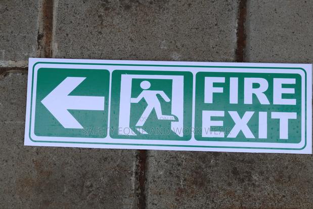 Fire Exit Sign - main view