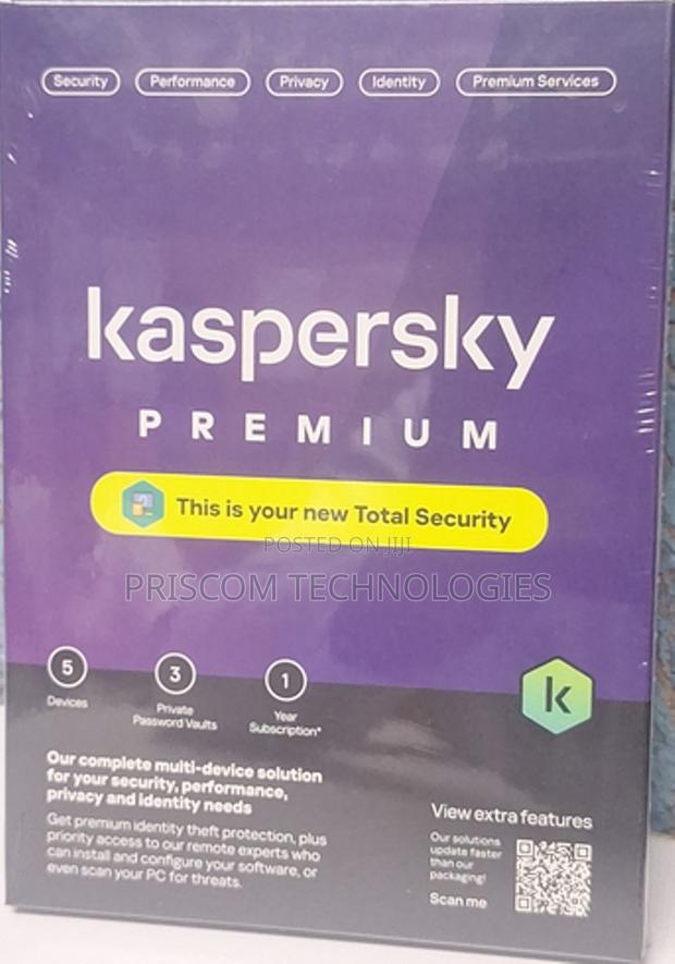Kaspersky Premium- 5 Devices 1 Year Subscription - main view