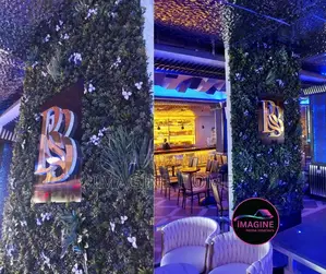 Artificial Green Wall Panels/Hedges Wall Decoration