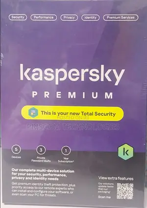Kaspersky Premium- 5 Devices 1 Year Subscription