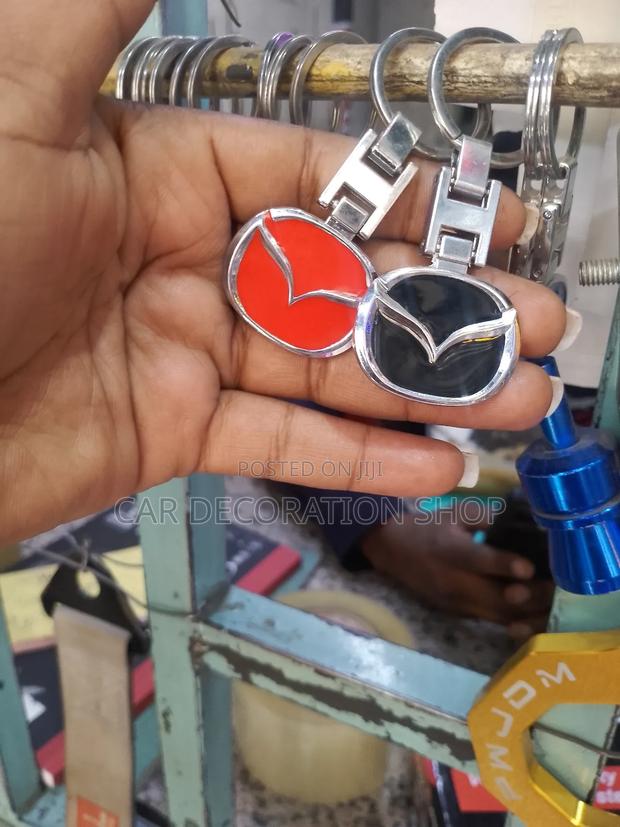 Mazda Cars Keyholders in Black or Red