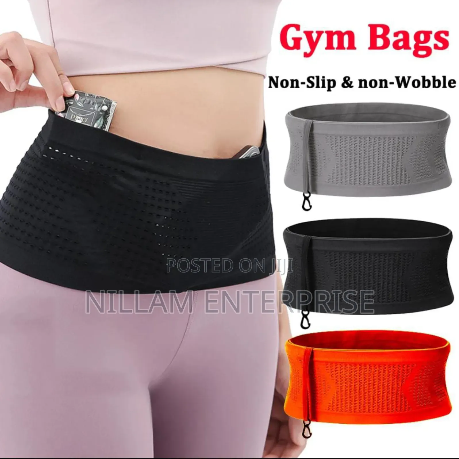 Wearable Waist Gym Bag