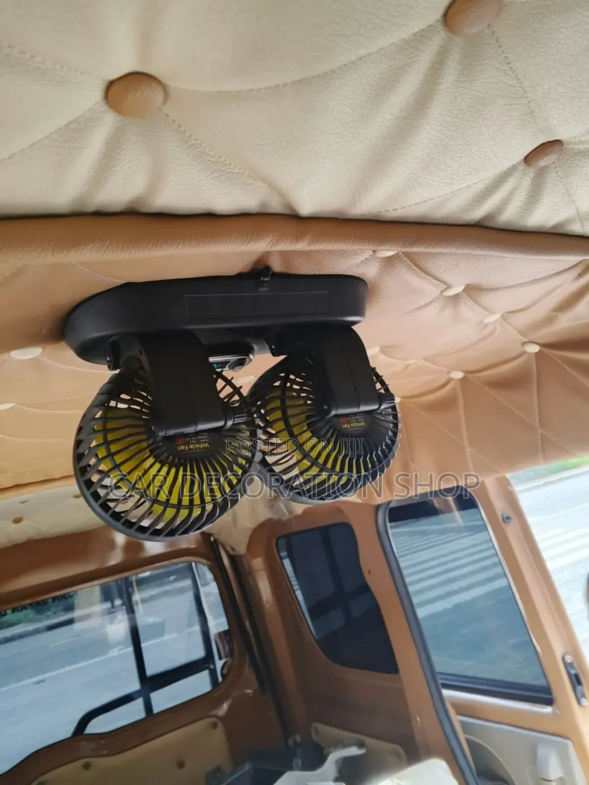 Car Adjustable Car Double Fans