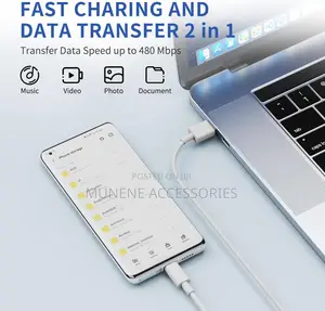 67w Usb Turbo Charger Plug With Type C Charging Cable Xiaomi