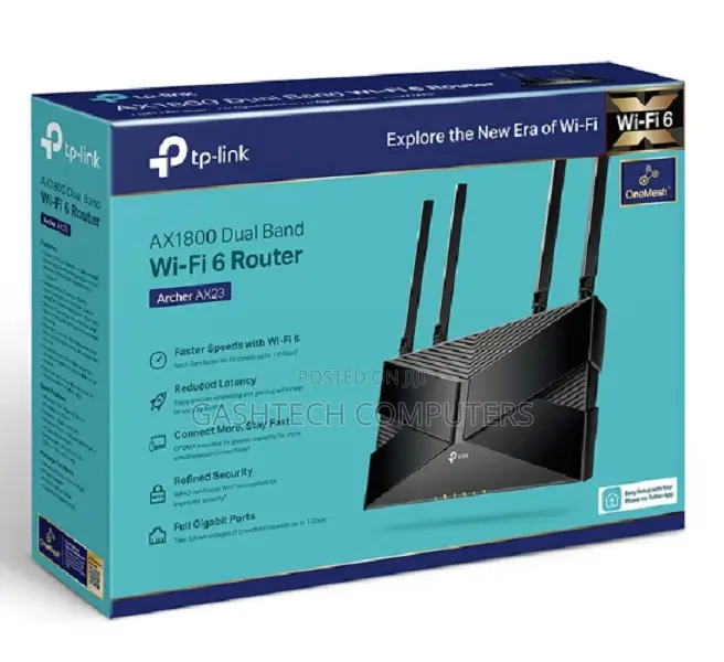 Tp-Link Ax1800 Dual-Band Wi-Fi 6 Router Archer Ax23