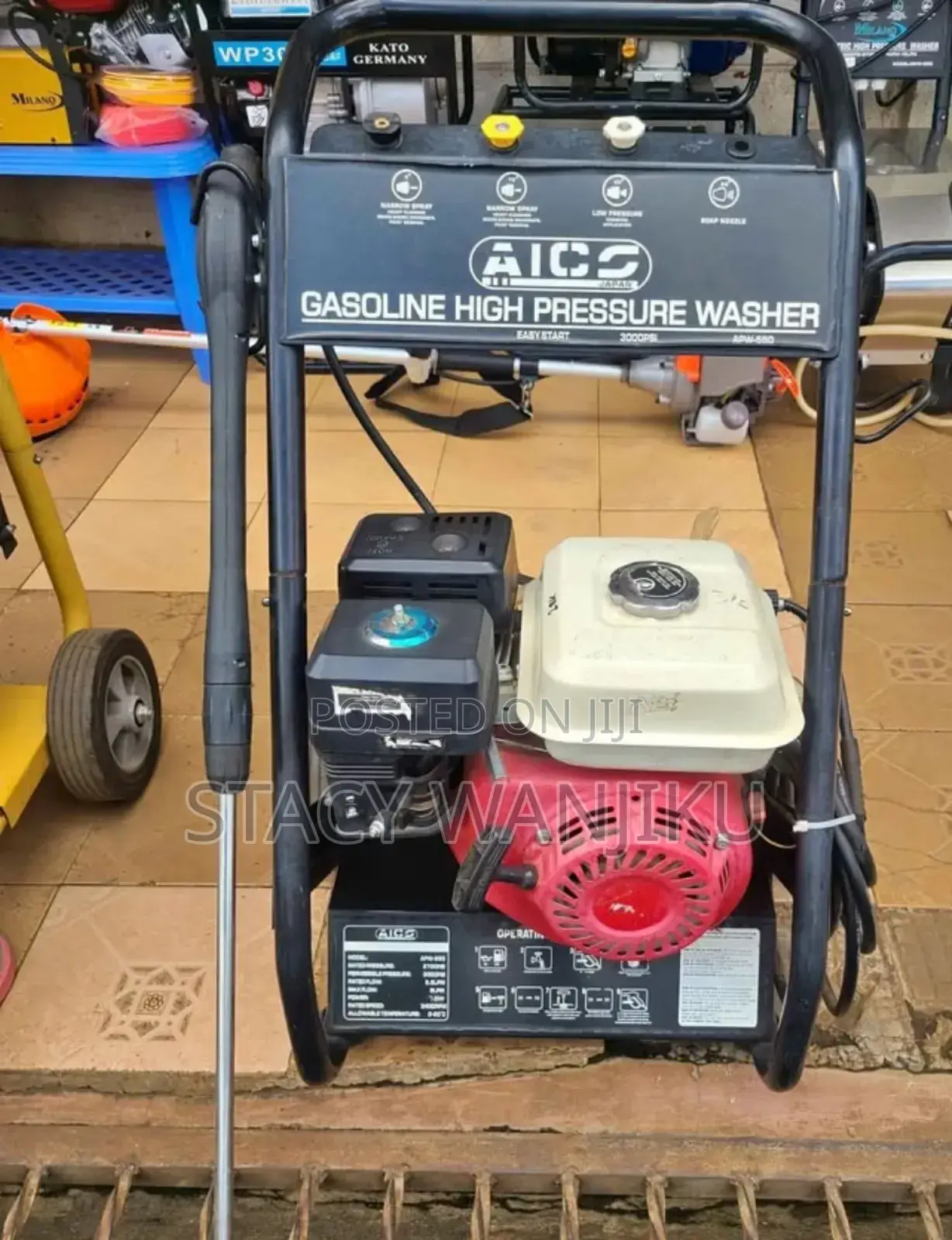 Aico High Pressure Washer/ Gasoline Carwash Machine 3000psi
