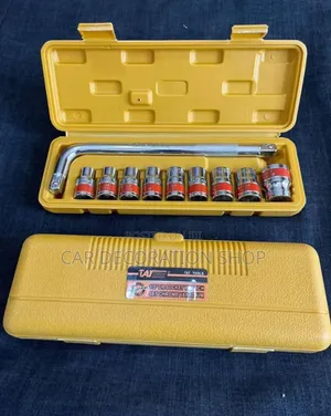 10pc 1/2dr Socket Wrench Set Chrome Vanadium Set