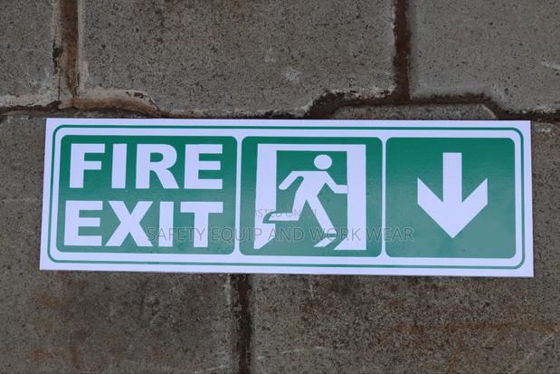 Fire Escape Signage