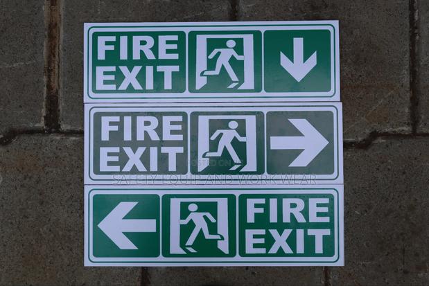 Evacuation Sign - main view