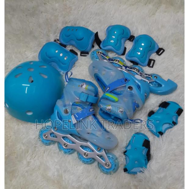 Skating Shoes, Rubber Wheels - main view