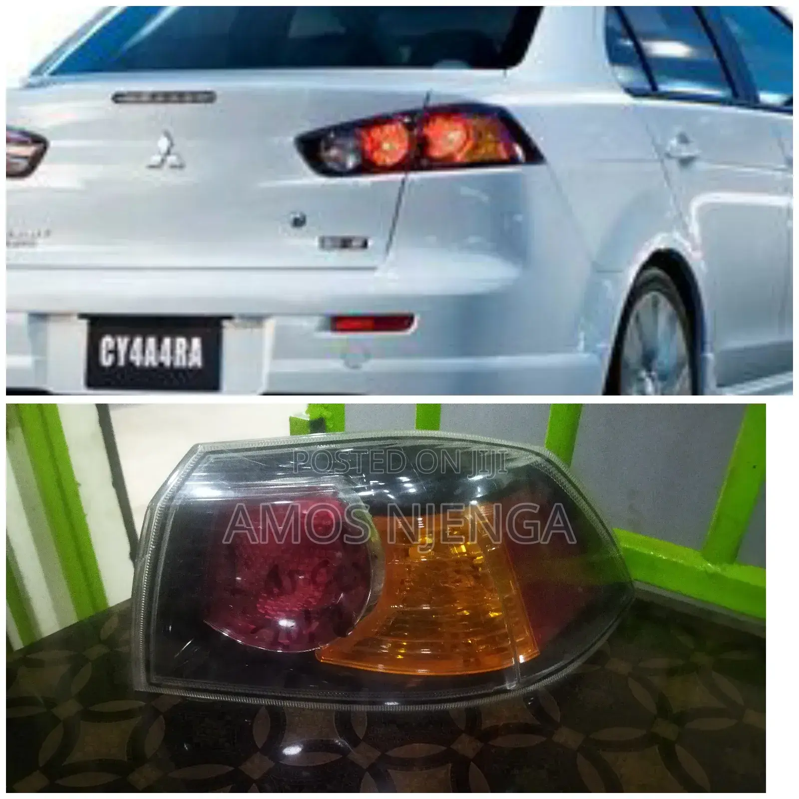 Mitsubishi Galant Fortis 2014 Tailight