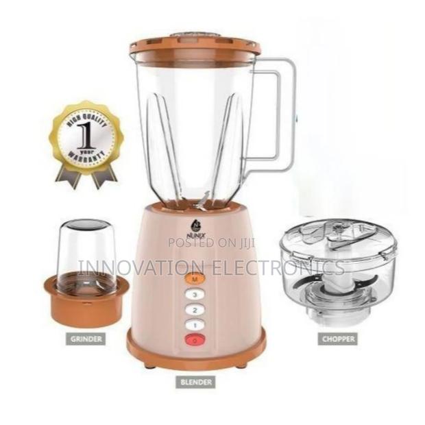 Nunix Ak-444 - 3 in 1 Blender, Grinder Chopper - thumbnail 2