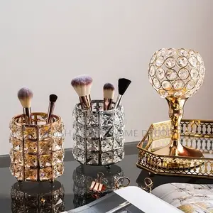 Crystal Make-Up Brush Holder / Organizer
